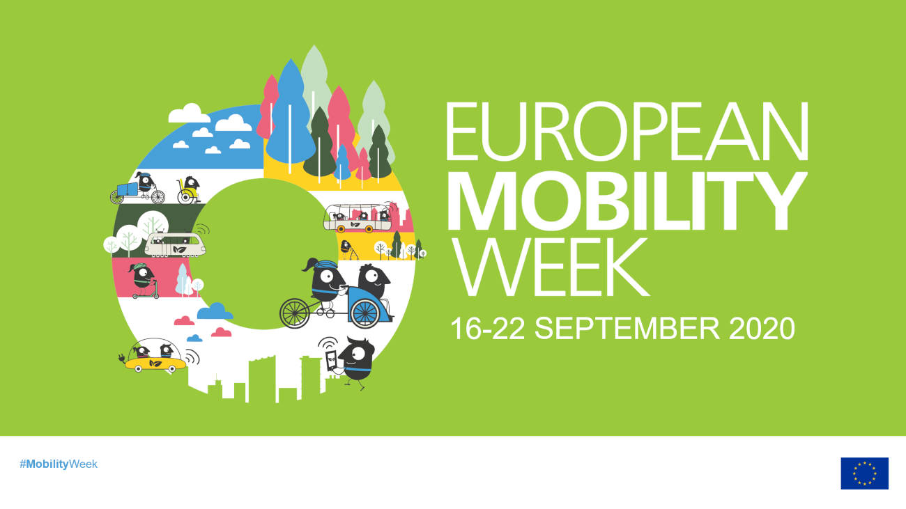 Logo settimana europea della mobilità 2020