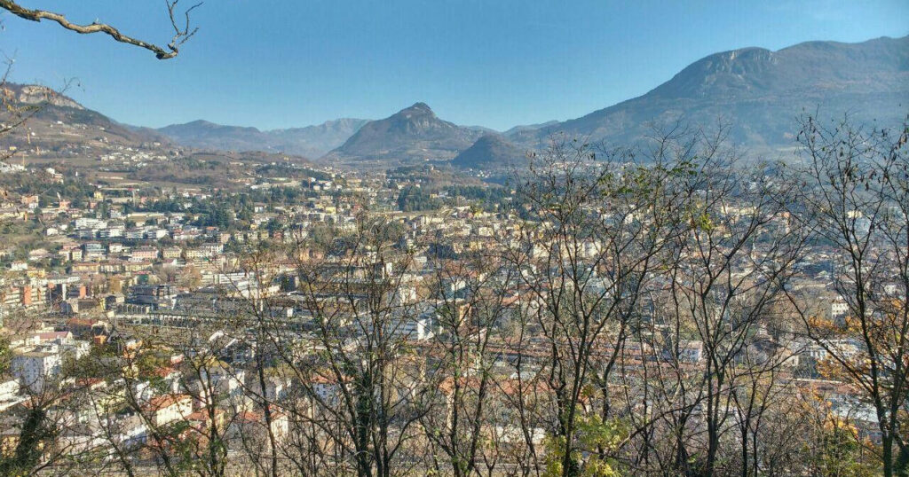 Veduta dal Doss Trento