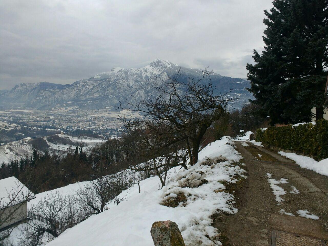 La collina Nord-Est di Trento